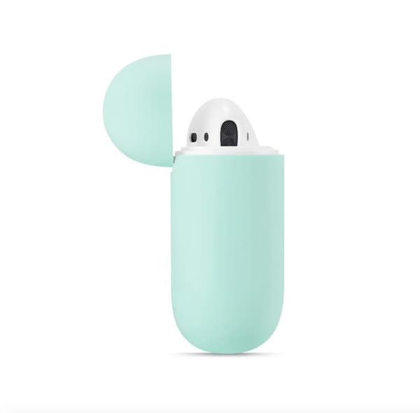 AirPods Silikonskall - Veske / Beskyttelse - Flere farger Light red