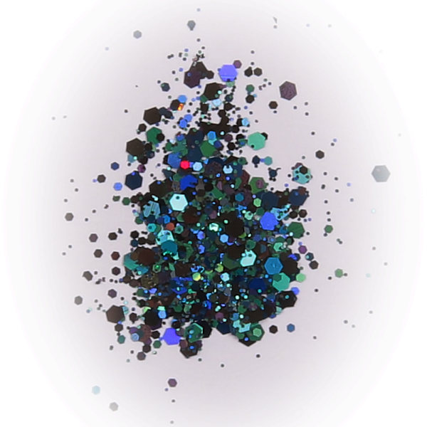 Nagelglitter - Mix - Norrsken - 8ml - Glitter