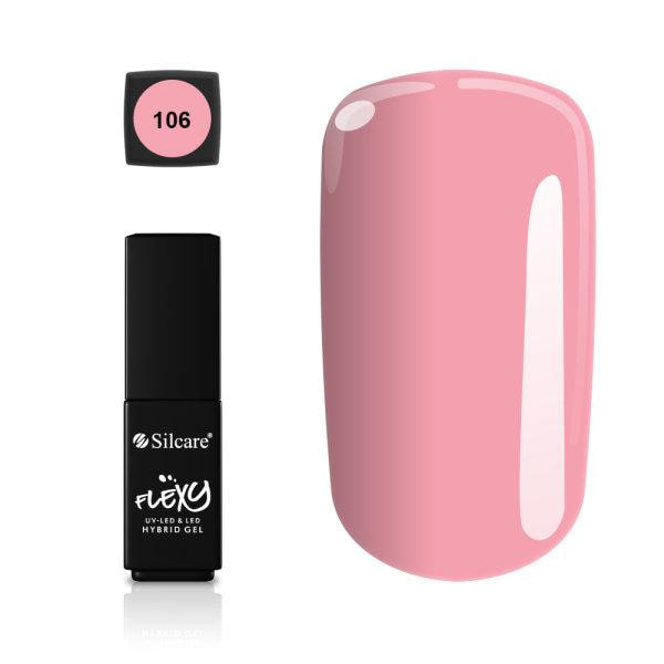 Geelilakka - Flexy - *106 4,5 g UV-geeli/LED Pink