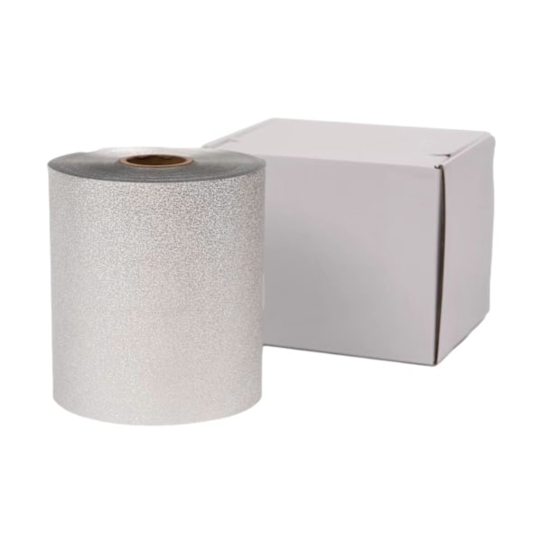 Hårfolie 100m - Emblosing / Embossed silver Silver