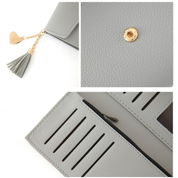 Pung I Konvolut Taske I Clutch Grey