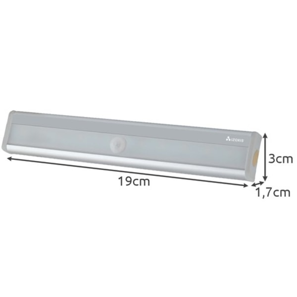 LED lyslist med bevegelsessensor - Universal Grey