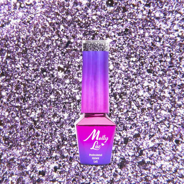 Mollylac - Gelelakk - Luxury Glam - Nr543 - 5g UV gel/LED Purple