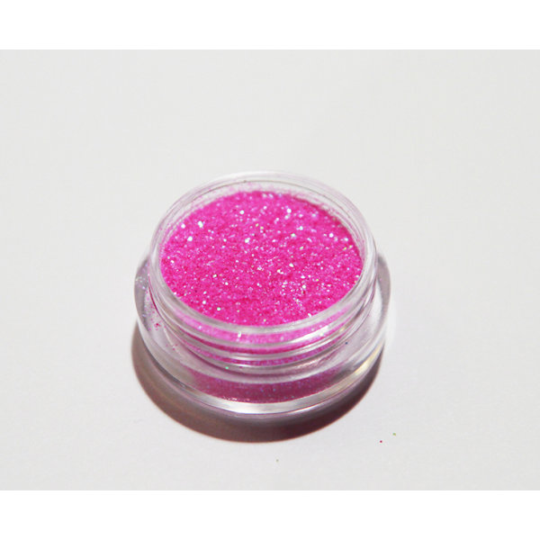 Negleglitter - Finkornet - Pink - 8ml - Glitter Pink