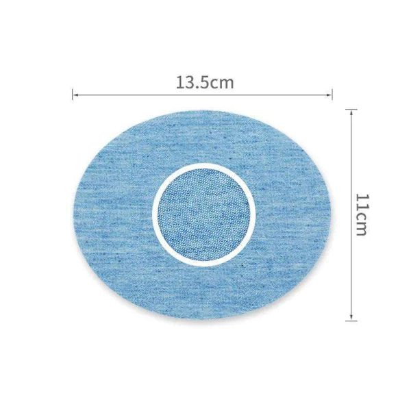 Iron on Repair Patches til jeans - 5 denimfarver Multicolor