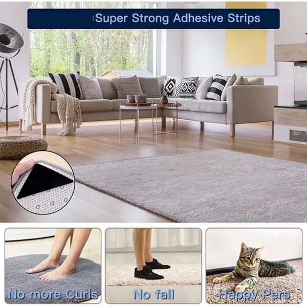 Antisklimatter - 4-paknings gripere White