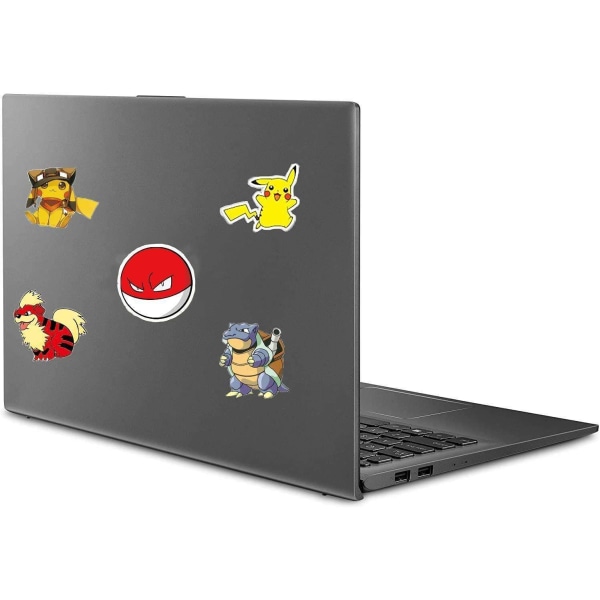 100 tarraa - Pokemon - Piirretty Multicolor