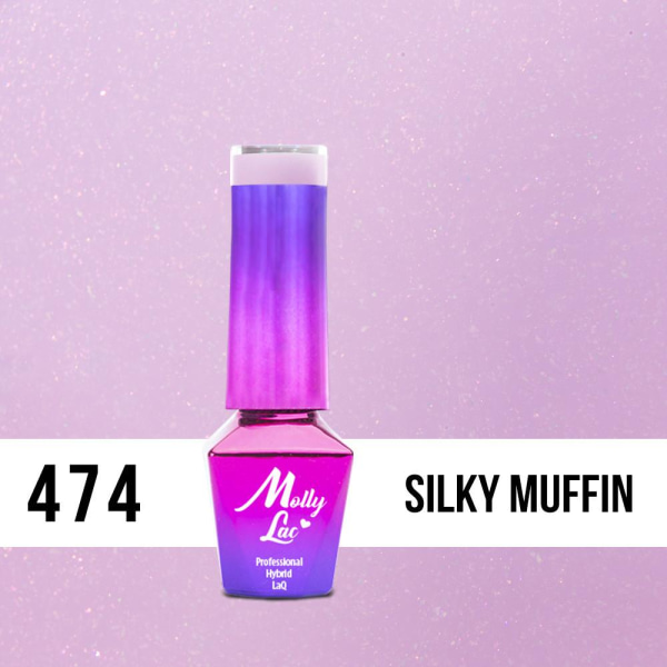Mollylac - Gellack - Macarons - Nr474 - 5g UV-gel / LED