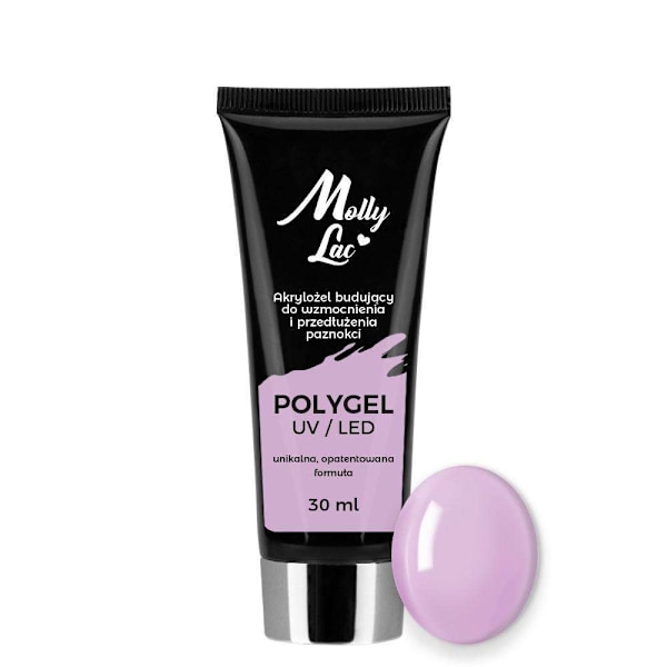 Polygel - Jauhegeeli - Wild orkidea 30ml - Akryyligeeli Purple