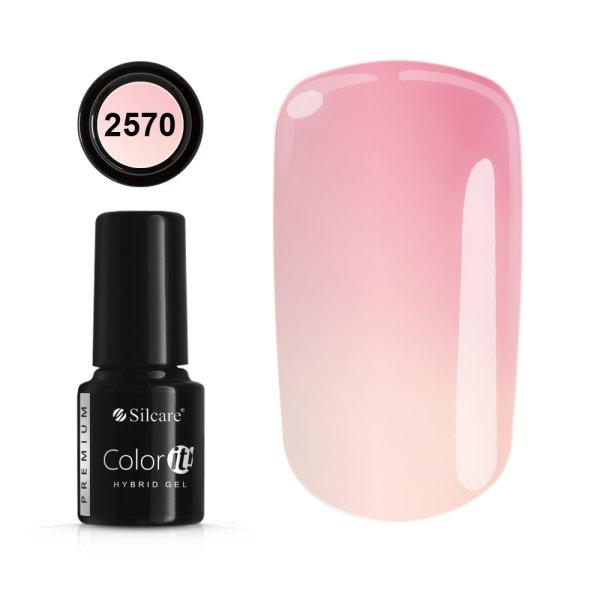 Gellack - Color IT - Premium - Thermo - *2570 UV-gel/LED Rosa