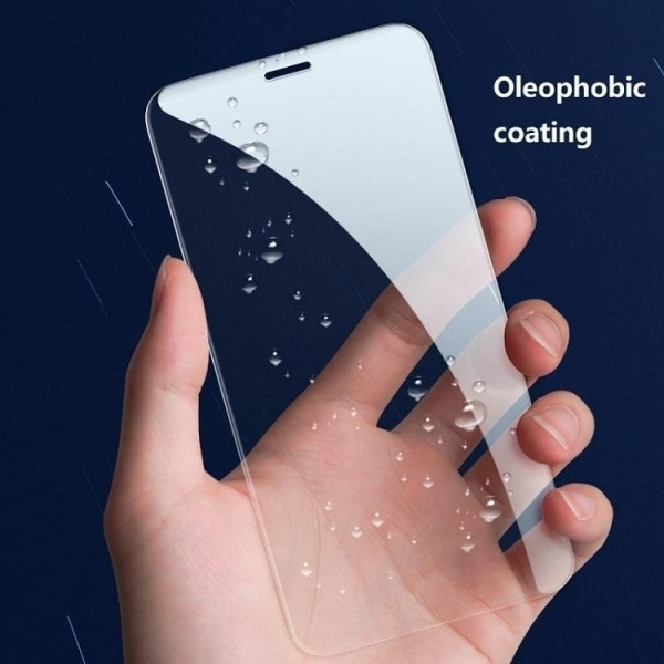 2-paks skjermbeskytter iPhone 15 Pro Max - Herdet glass Transparent