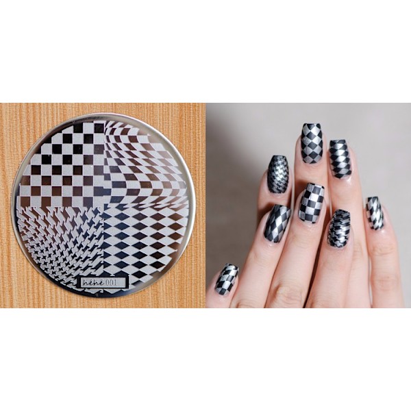Nail Art Stempling, Stempling plade NR 21