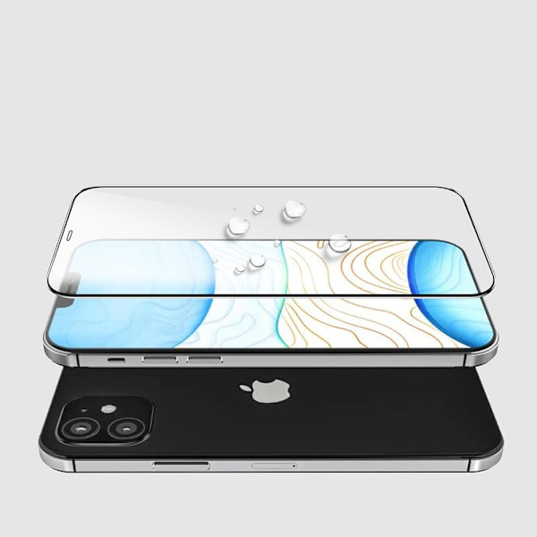 2 stk Hærdet glas iPhone 12 Pro Max - Skærmbeskytter Transparent