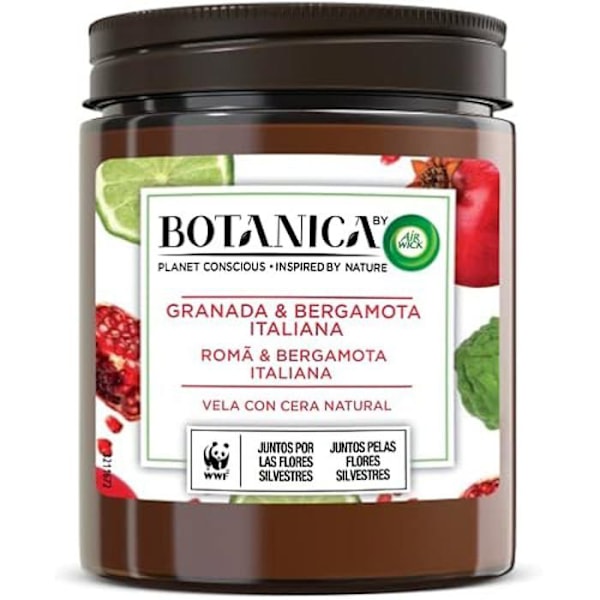 BOTANICA VELA granada & bergamott 205 gr