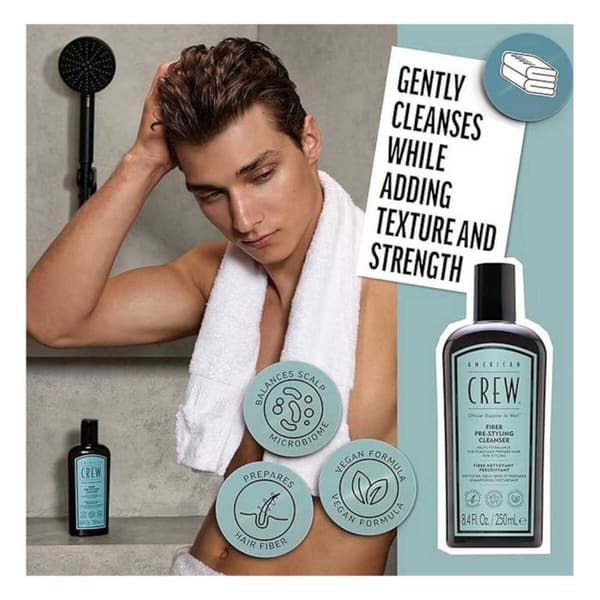 American Crew Fiber Pre-Styling Cleanser 250 ml