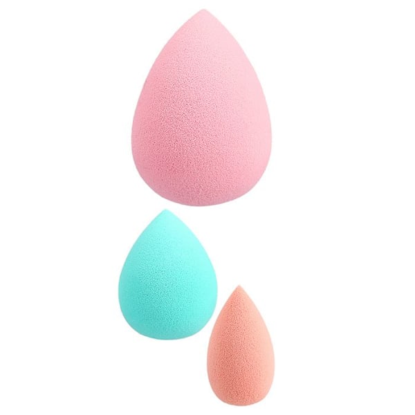 Ilū Make Up Mini Medium And Large Svampar 3pz - svampset