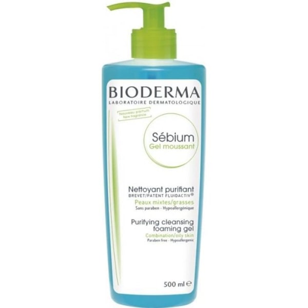 BIODERMA - SEBIUM Foaming Gel - Purifying Cleanser 500ml