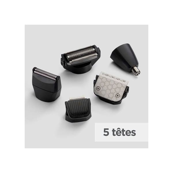 Tondeuse mans Babyliss MT987E Tondeuse multi användningar Graphite Precision 12 i 1