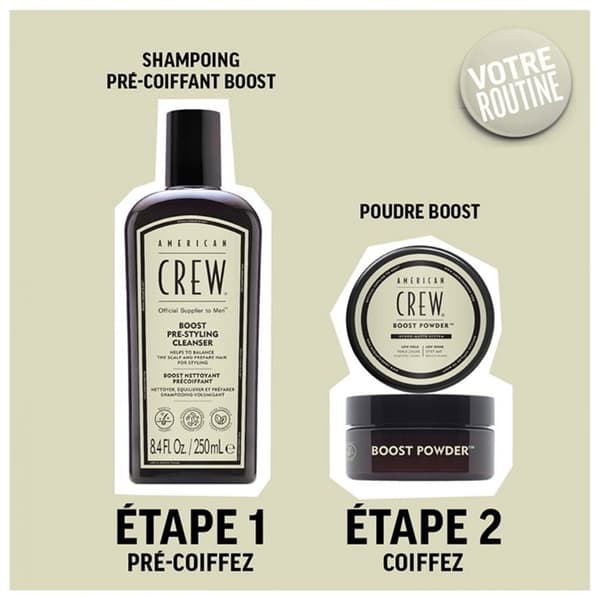 American Crew Boost Pre-Styling Rensende Shampoo 250 ml