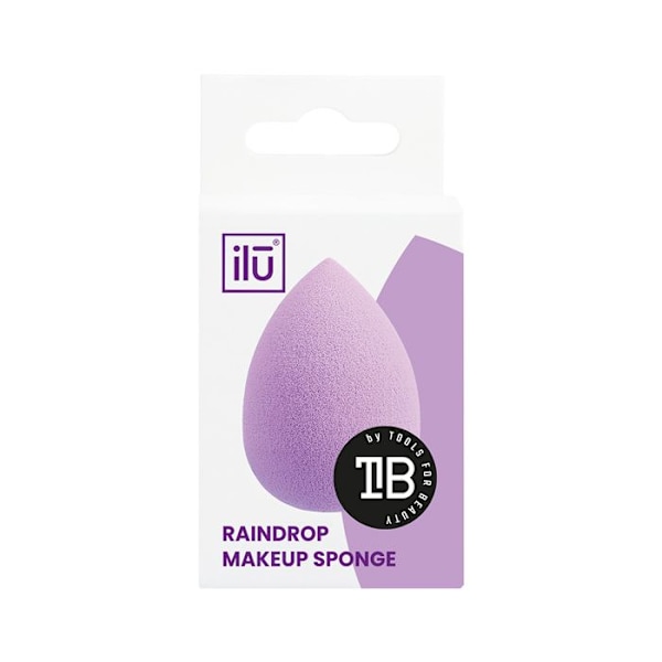 Ilū Make Up Raindrop Sponge Lila - sminksvamp i droppform