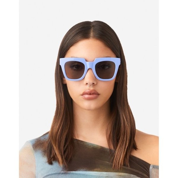 Solglasögon - Hawkers - Row - TR18-glass - 100% UV-skydd - Chic stil för kvinnor mjuk blå aska