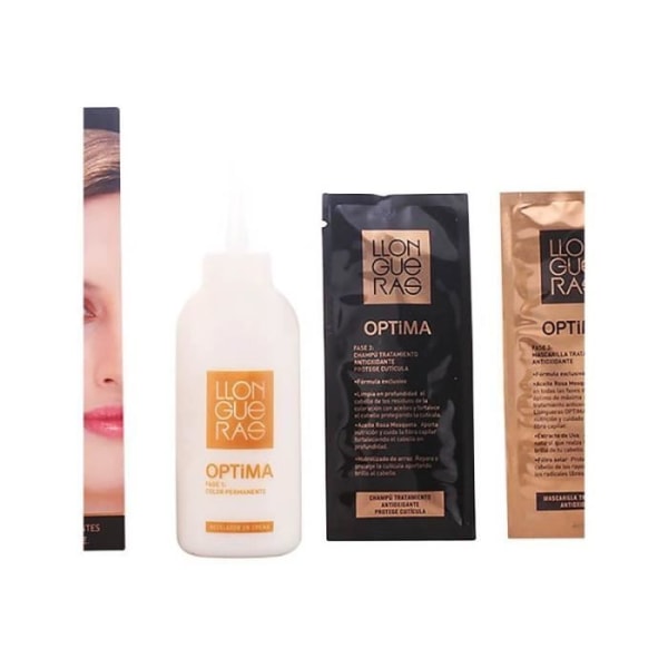 Llongueras - LLONGUERAS OPTIMA hårfärg 8-ljusblond - -