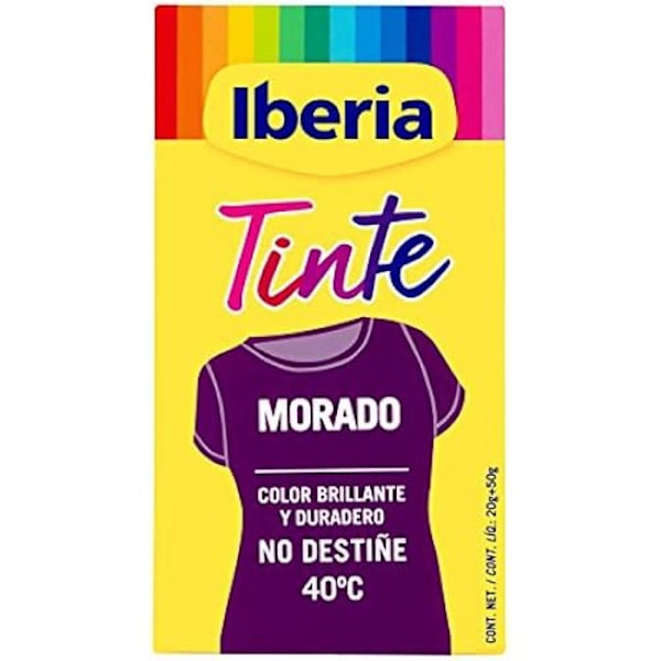 Iberia Clothing Dye Ljusa och varierande färger finns i