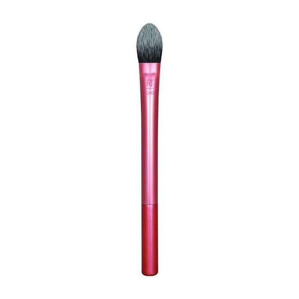 Makeupborste - Real Techniques - Ljusnande - Kattpawsform - Färg Cranberry Tranbär