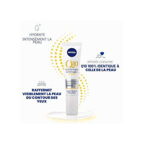 Ögonkräm - NIVEA - Q10ML+ - Anti-rynkor - 15 ml