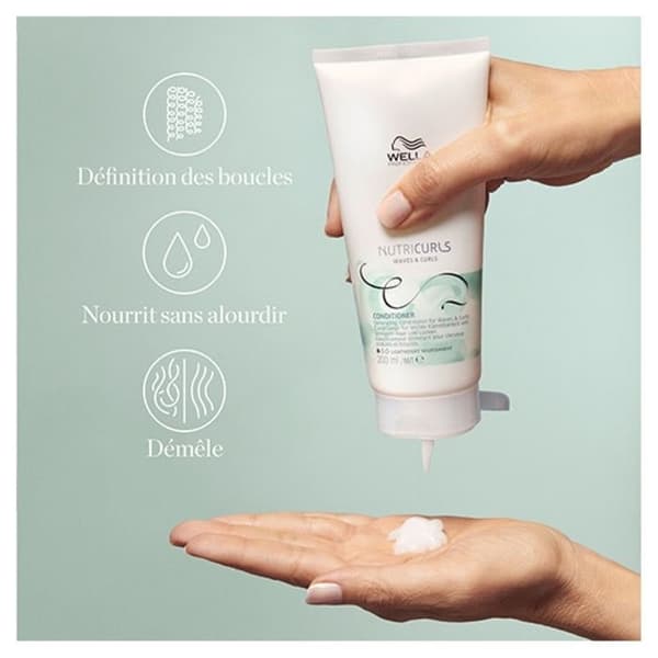 Wella Efter-schampo Nutricurls Wella 250ml
