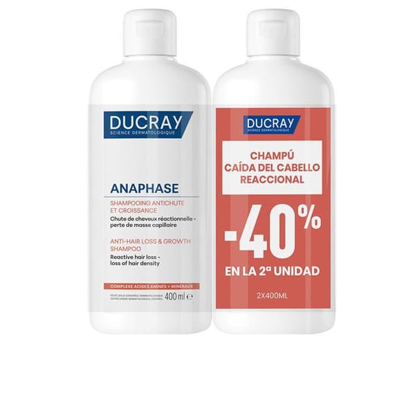 ANAPHASE schampo mot håravfall och hårtillväxt paket med 2 x 400 ml