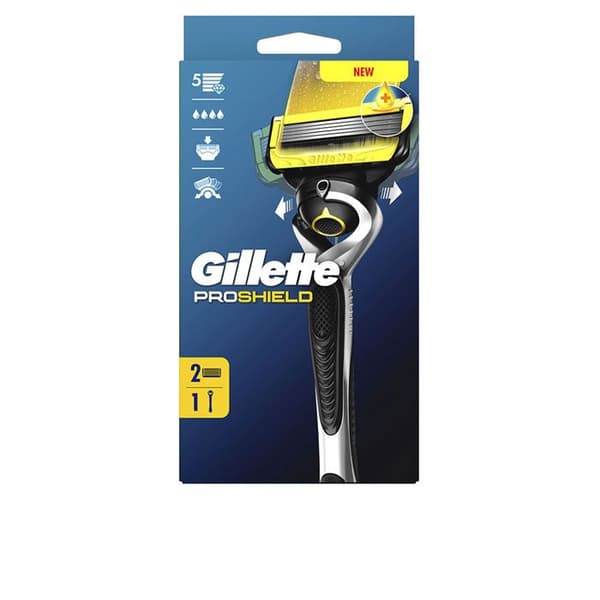 Razorblade Rasoir GILLETTE FUSION PROSHIELD + 2 refills