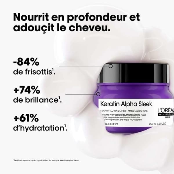 Serie Expert Keratin Alpha Sleek Masque 250 ml