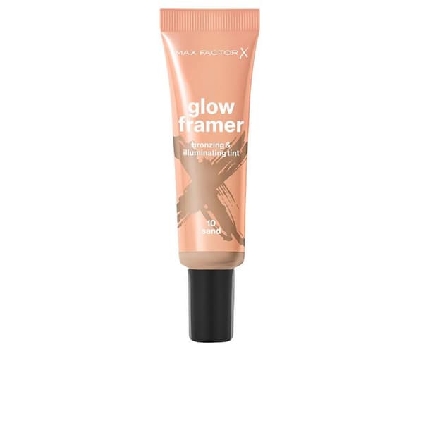 Bronzina ja valaiseva sävy GLOW FRAMER nro 10 - Hiekkacolor 30 ml