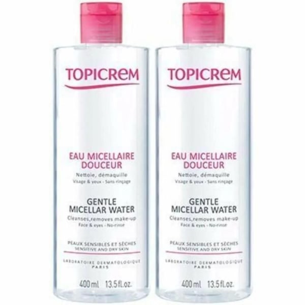 Topicrem Duo Pack Mild micellärt vatten 400 ml 2:a enhet 50 %