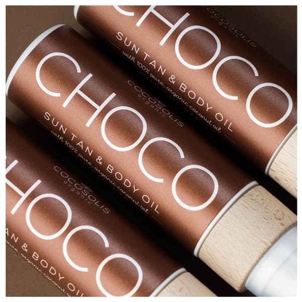 COCOSOLIS CHOCO Rusketusöljy Keholle 110ml Brun