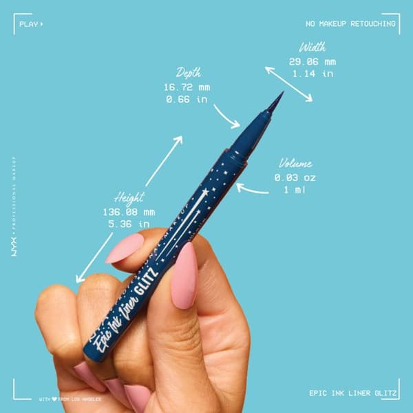 NYX Professionel Makeup Epic Ink Eyeliner Glitz BOOTCUT BLING BOOTCUT BLING