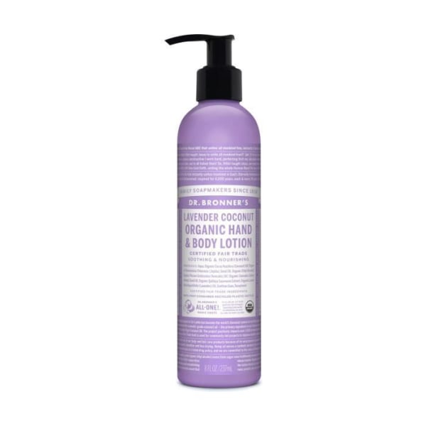 Dr. Bronners+Lavendel &amp; Coconut Body Lotion 237 ml