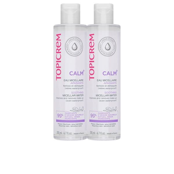 Pack med lugnande micellära vatten CALM+ 2 x 200 ml