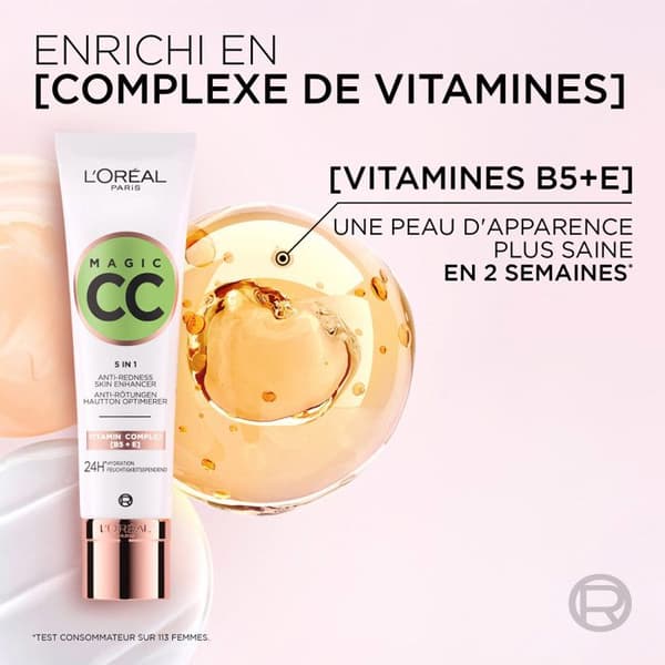 L'Oréal Paris Magic CC crème i universell nyans 30ml Universell nyans