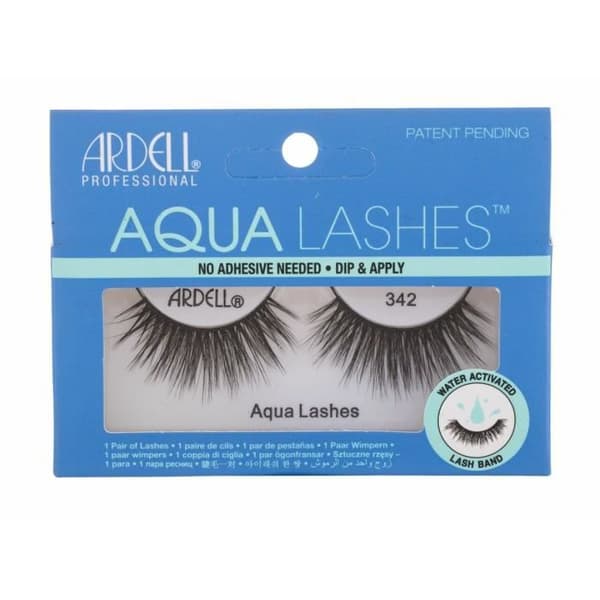 Faux Cils - Ardell - Aqua Lashes 342 - Sort - Hurtig påføring - Uden lim Sort
