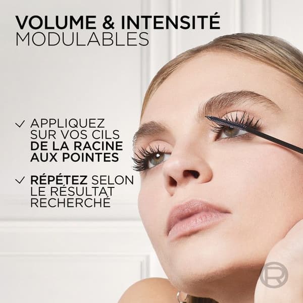 L'Oréal Paris Mascara Telescopic Noir Vattentät 8.4ml Svart