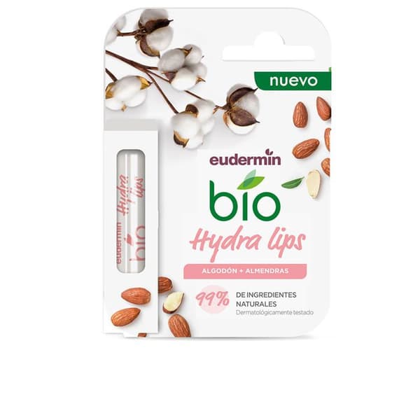 Läppbalsam PROTECTOR LABIAL BIO FUKTANDE bomull + mandel E 4,8 gr