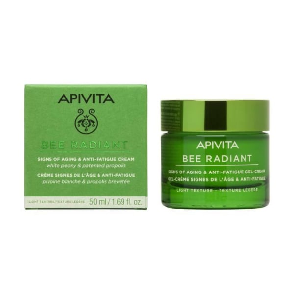 Apivita+Bee Radiant Gel-Cream Tecken på åldrande och mot trötthet 50 ml gel