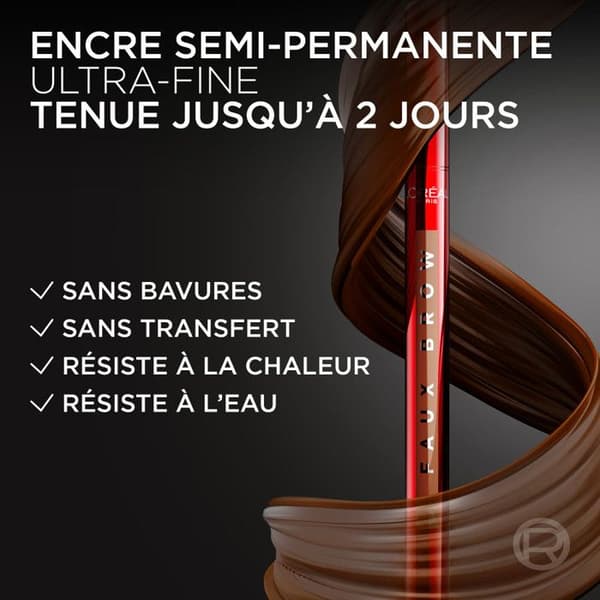L'Oréal Paris Infaillible Faux Brow Mörk Blond 1ml mörkblond