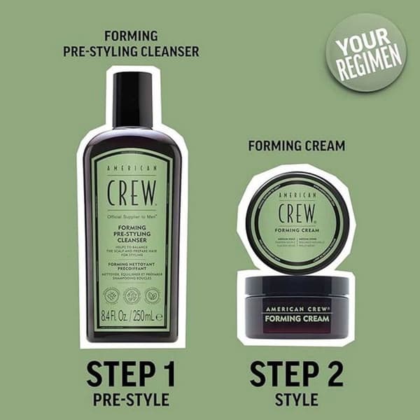 American Crew Formende Rensende Forberedelse til Krøllet Hår 250 ml