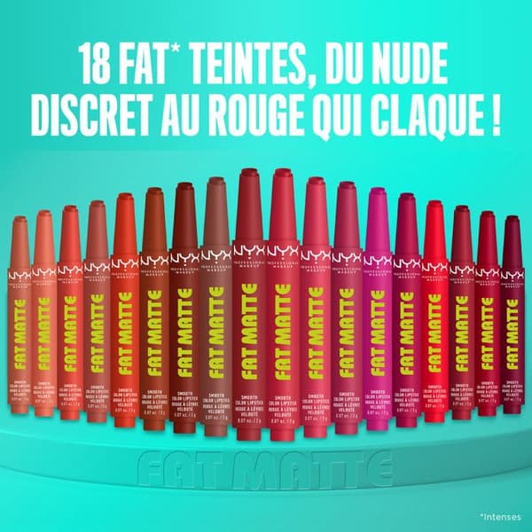 NYX Professional Makeup Fat Matte Læbestift Mat Cremet Comfy Caramel MYSIG KARAMELL