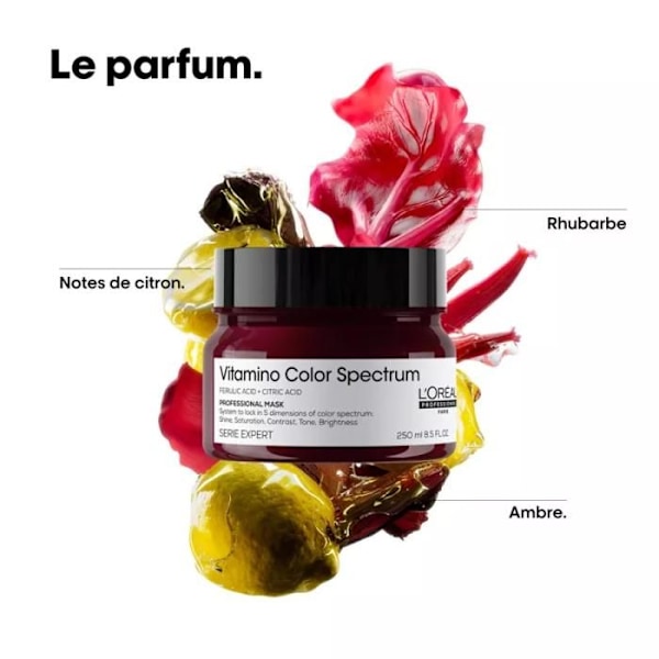 Masque - L'Oréal Professionnel - Vitamino Color Spectrum - 250ml - Färgat hår - Färgbeständighet