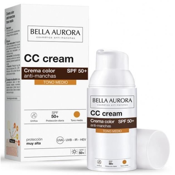 CC Cream despigmentante för strålande hud.