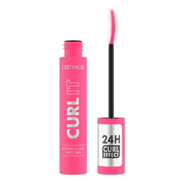 Mascara - Catrice - Curl It - 010 Djup Svart - Volym & Lock - Icke Vattentät 010 Djupt svart
